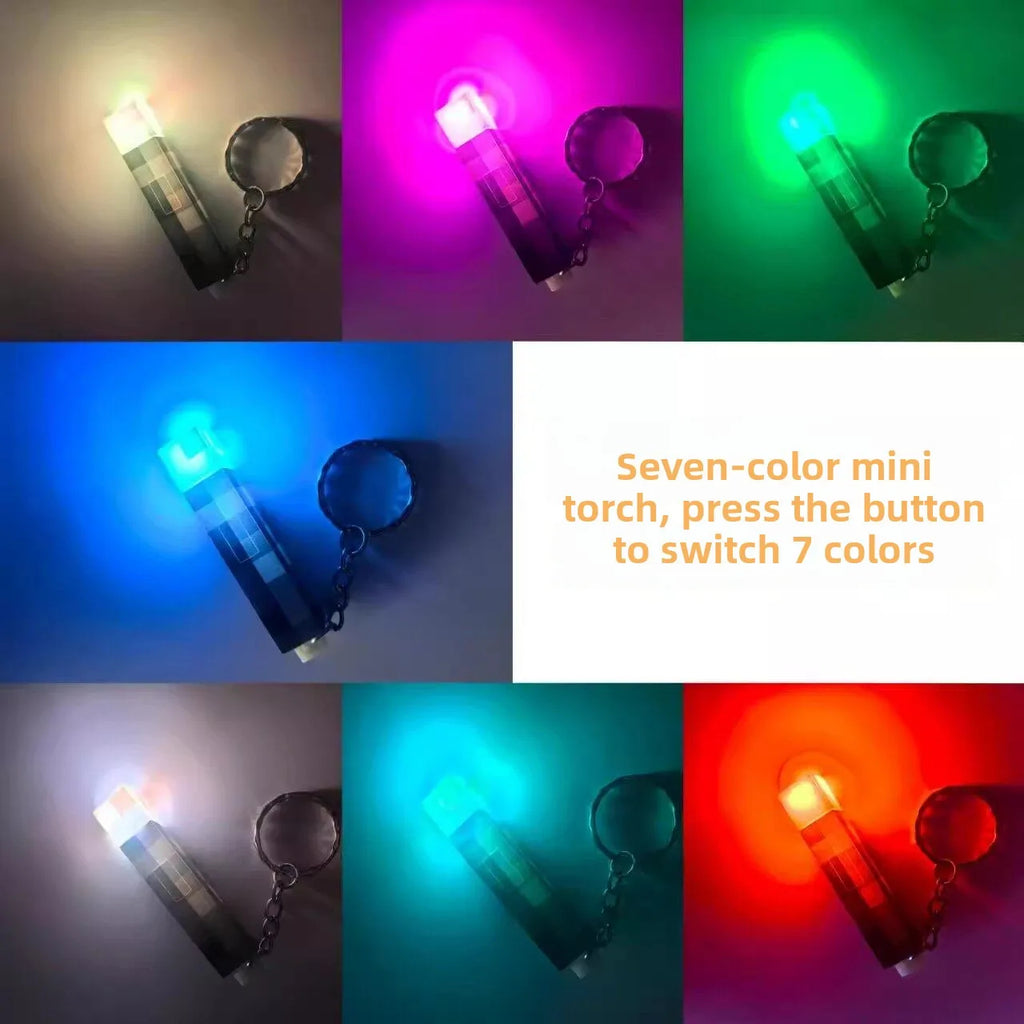 Mini Torch Flashlight LED Light USB Rechargeable