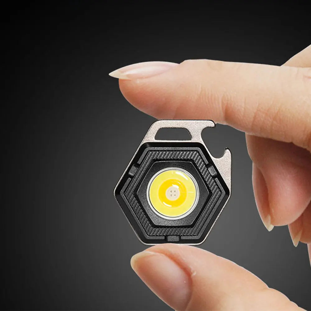 Mini Pocket Torch Light Keychain Flashlights Pocket