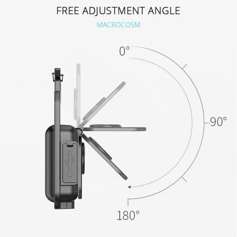 Multifunctional Portable Outdoor Emergency Plastic Body Waterproof Keychain COB Work Camping Torch