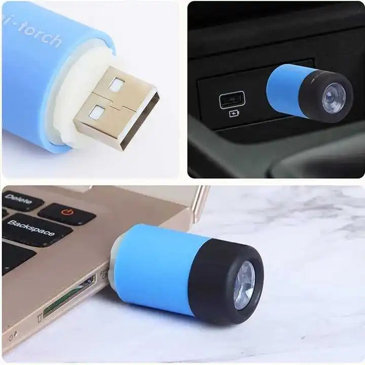 Key Chain Lighting Flashlight Portable Mini Torch Rotary Switch Waterproof